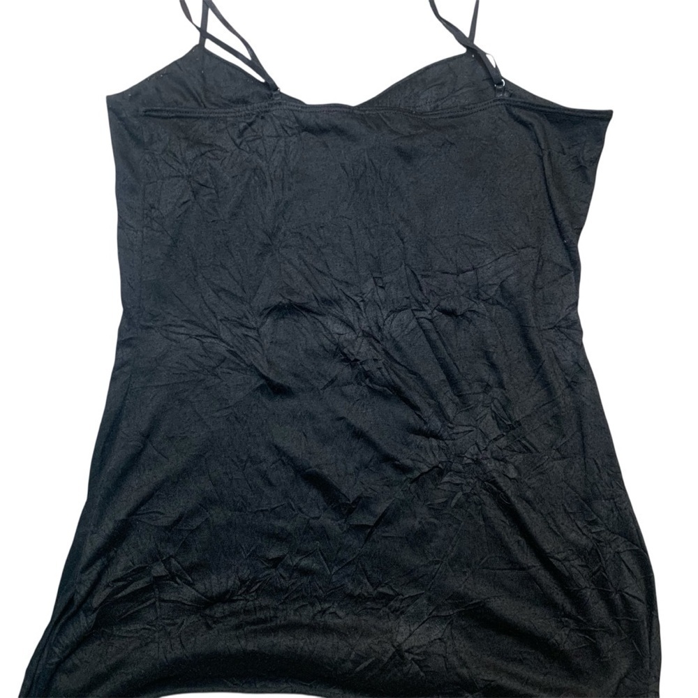 Vintage Y2K Arden B beaded cami tank top black small - Picture 5 of 6